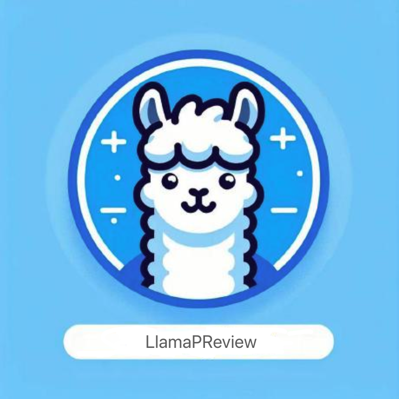 LlamaPReview Logo